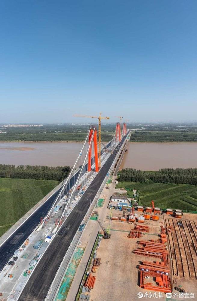 交通工程刷新黄河大leyu70vip桥记录 济南如何在黄河上打造超级综合体